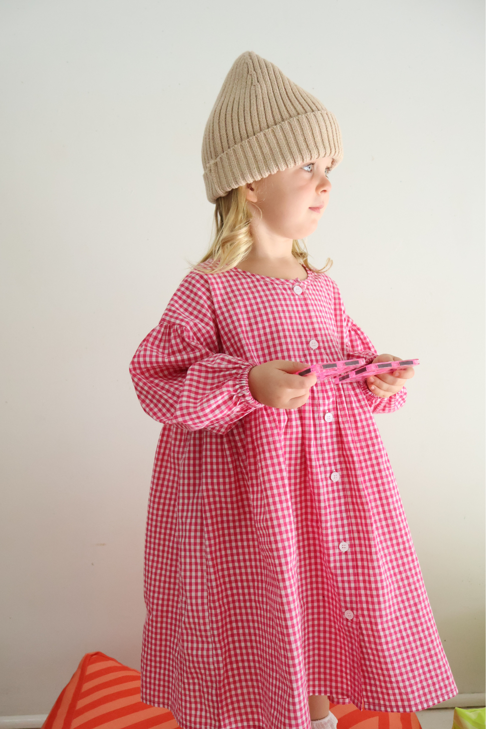 Chunky Knit Beanie | Milk