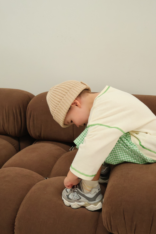 Chunky Knit Beanie | Milk