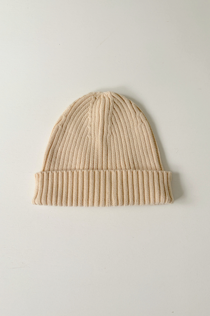 Chunky Knit Beanie | Milk