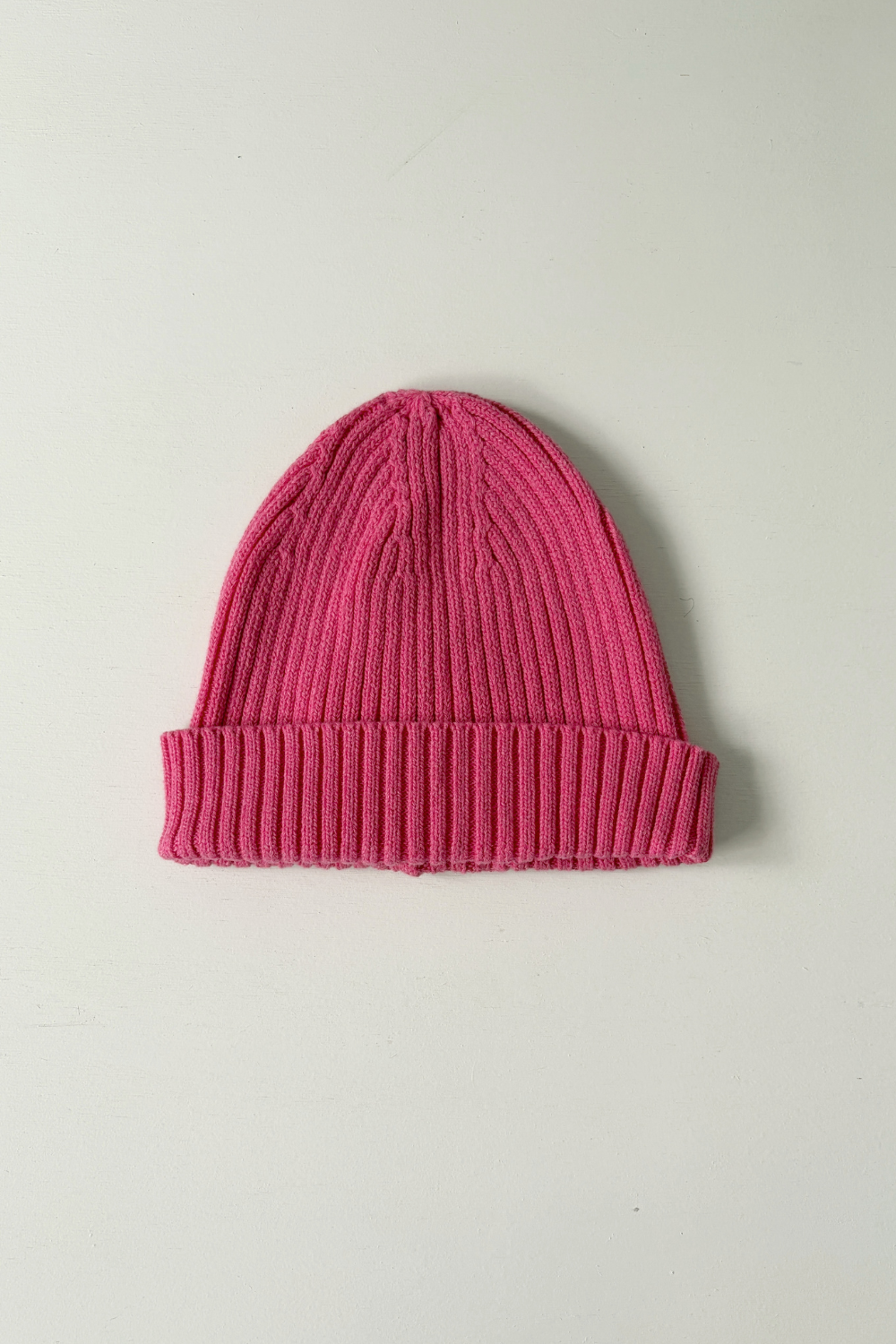 Chunky Knit Beanie | Raspberry