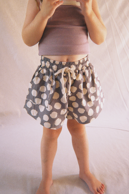 Dotty Pocket Shorts | Lavender