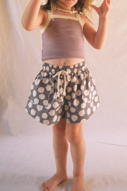 Dotty Pocket Shorts | Lavender