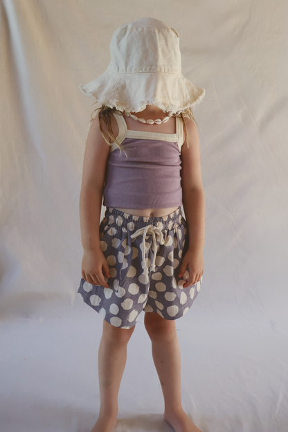 Dotty Pocket Shorts | Lavender