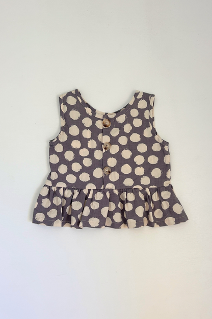 Dotty Swing Top | Lavender