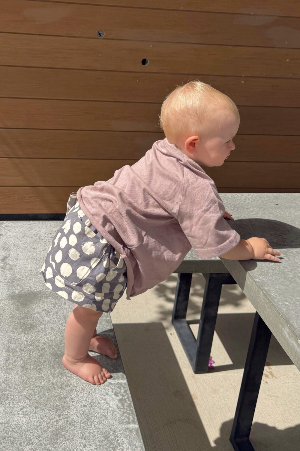 Dotty Pocket Shorts | Lavender