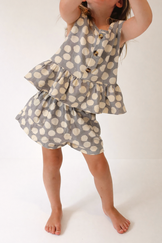 Dotty Pocket Shorts | Lavender