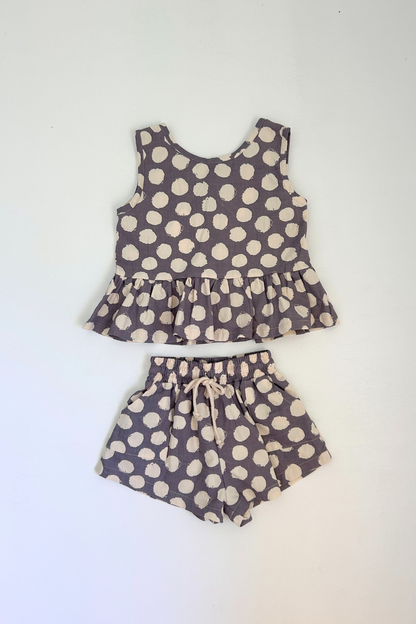 Dotty Swing Top | Lavender