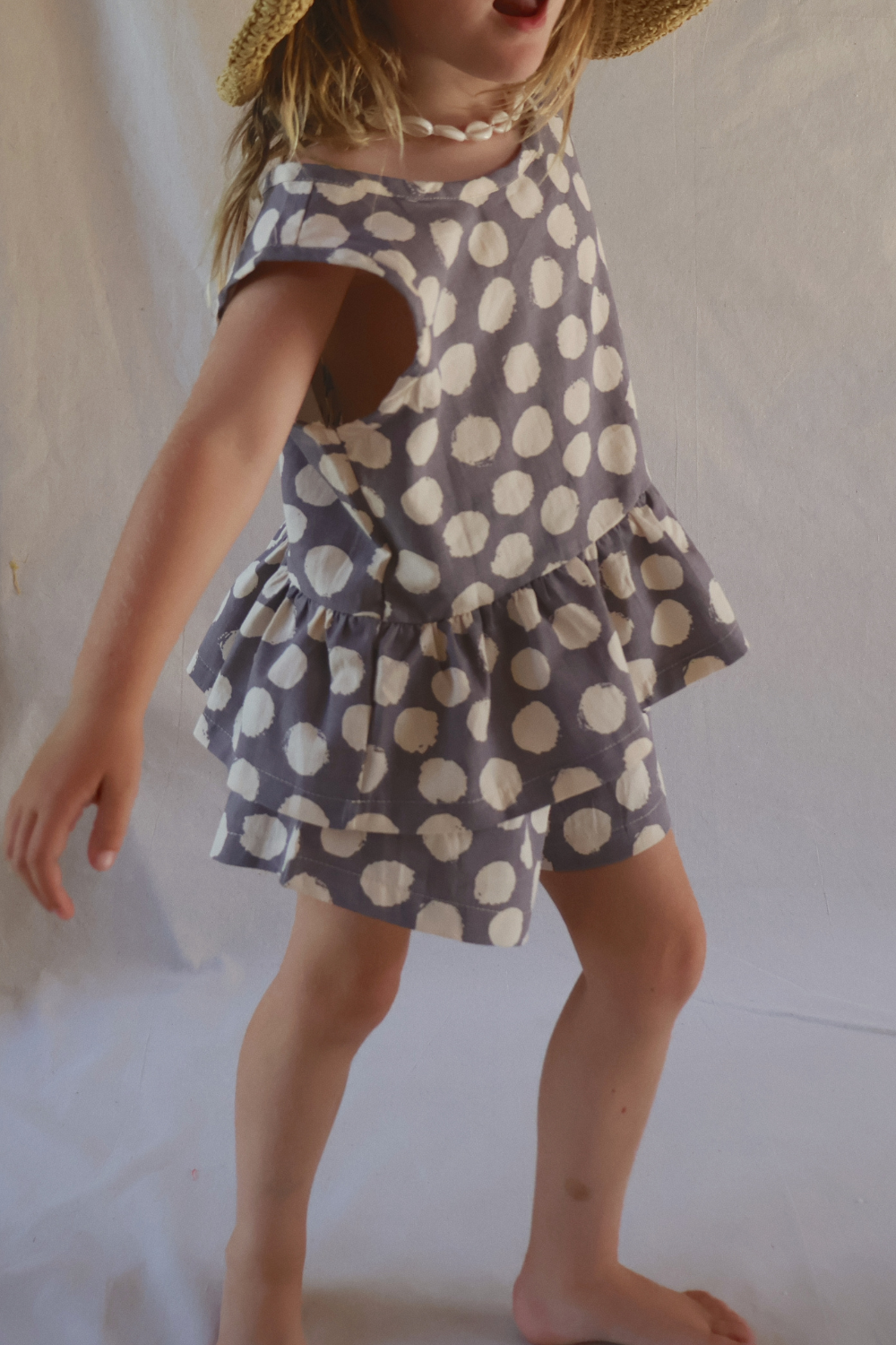 Dotty Swing Top | Lavender