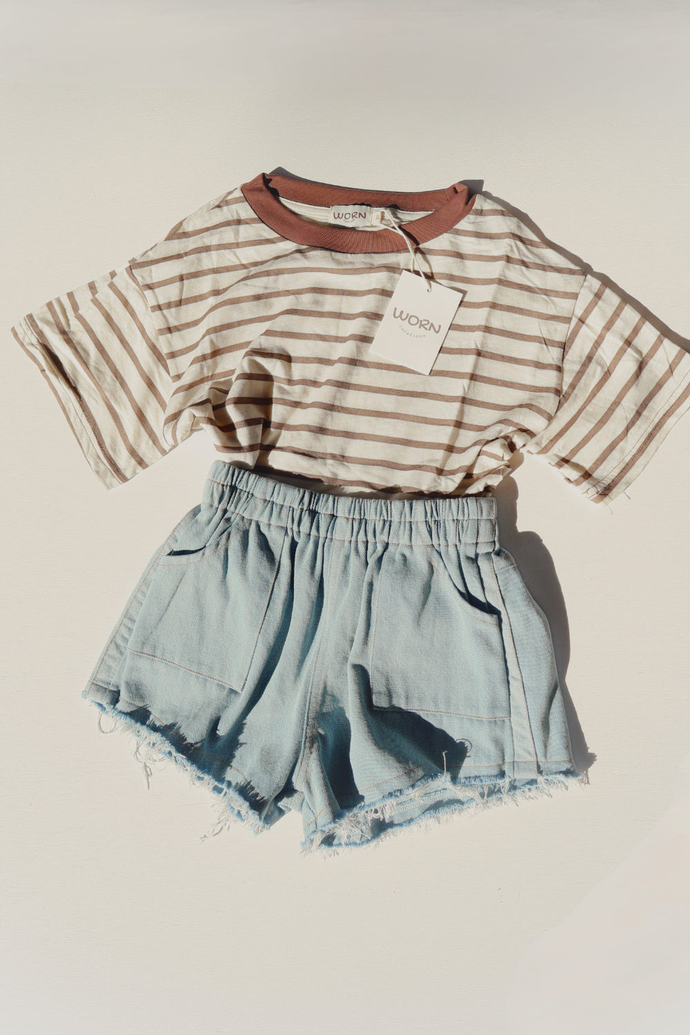 Duo Denim Shorts | Vintage Blue