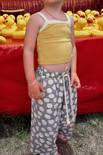 Duo Ribbed Singlet | Honey