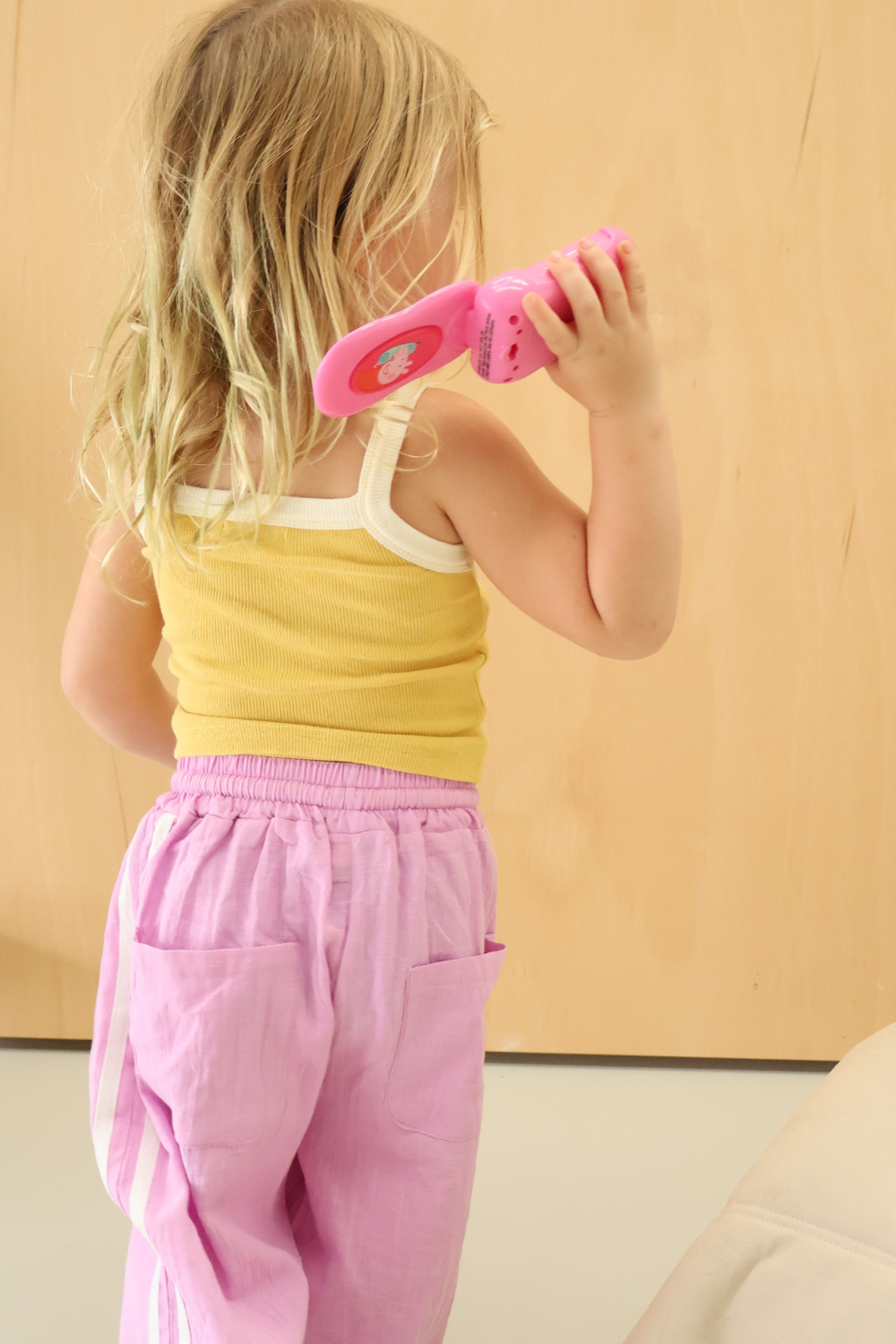 Duo Ribbed Singlet | Honey