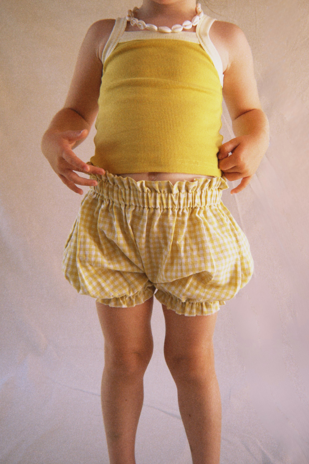 Duo Ribbed Singlet | Honey