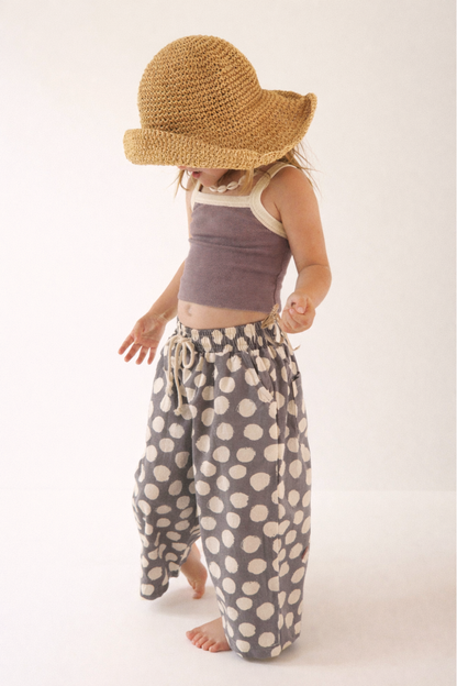 Duo Ribbed Singlet | Lavender