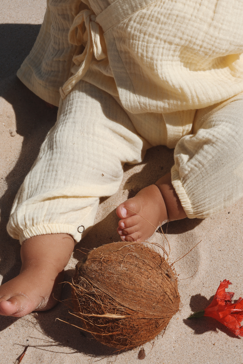 Muslin Kimono Romper | Butter