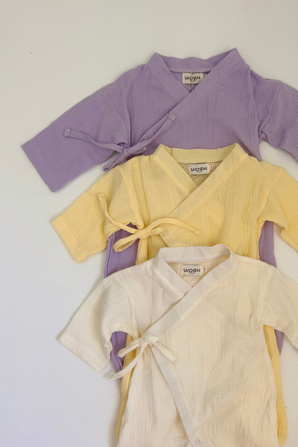 Muslin Kimono Romper | Lavender