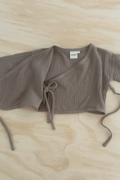 Muslin Kimono Top | Coconut