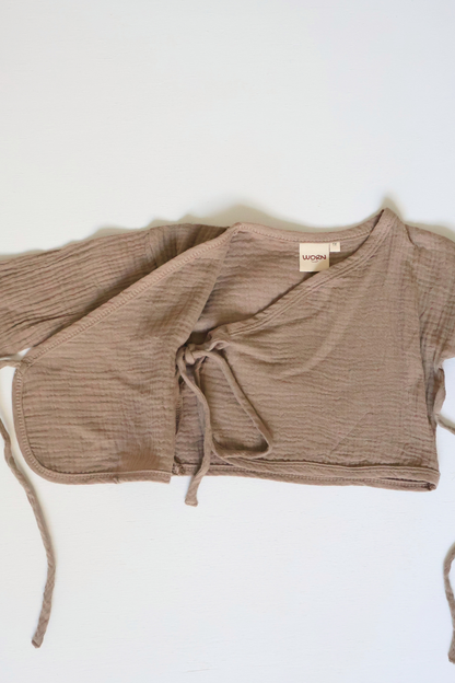 Muslin Kimono Top | Coconut