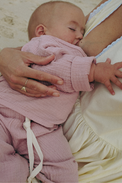 Muslin Pocket Pants | Berry