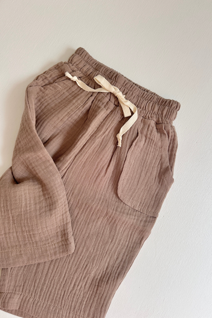 Muslin Pocket Pants | Coconut