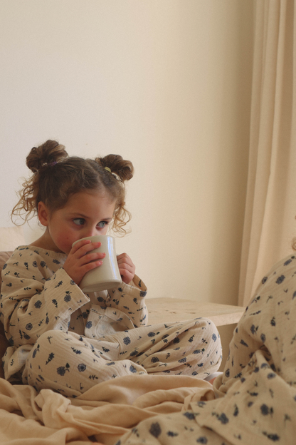 Muslin Pyjama Lounge Set | Vintage Floral