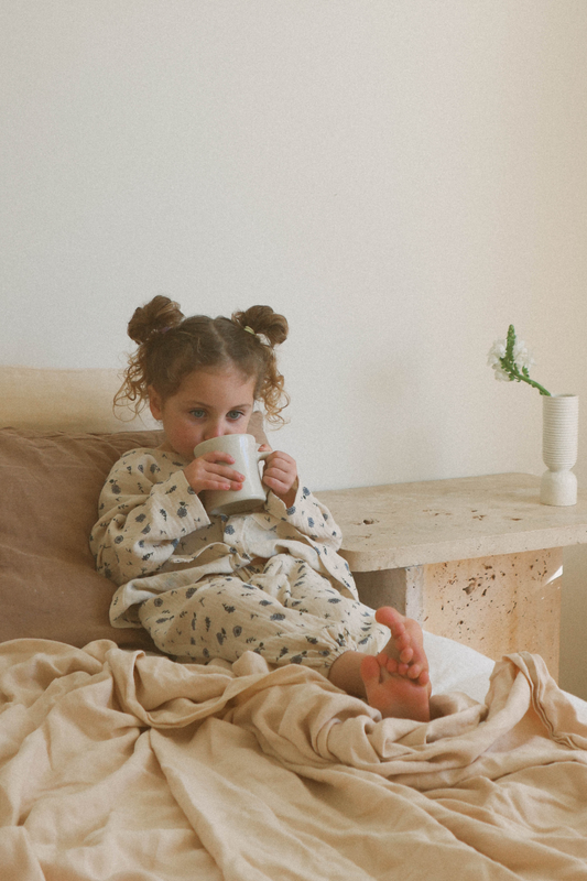 Muslin Pyjama Lounge Set | Vintage Floral