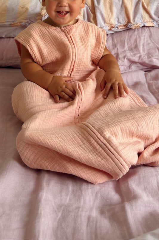 Organic Muslin Baby Sleeping Bag | Floss