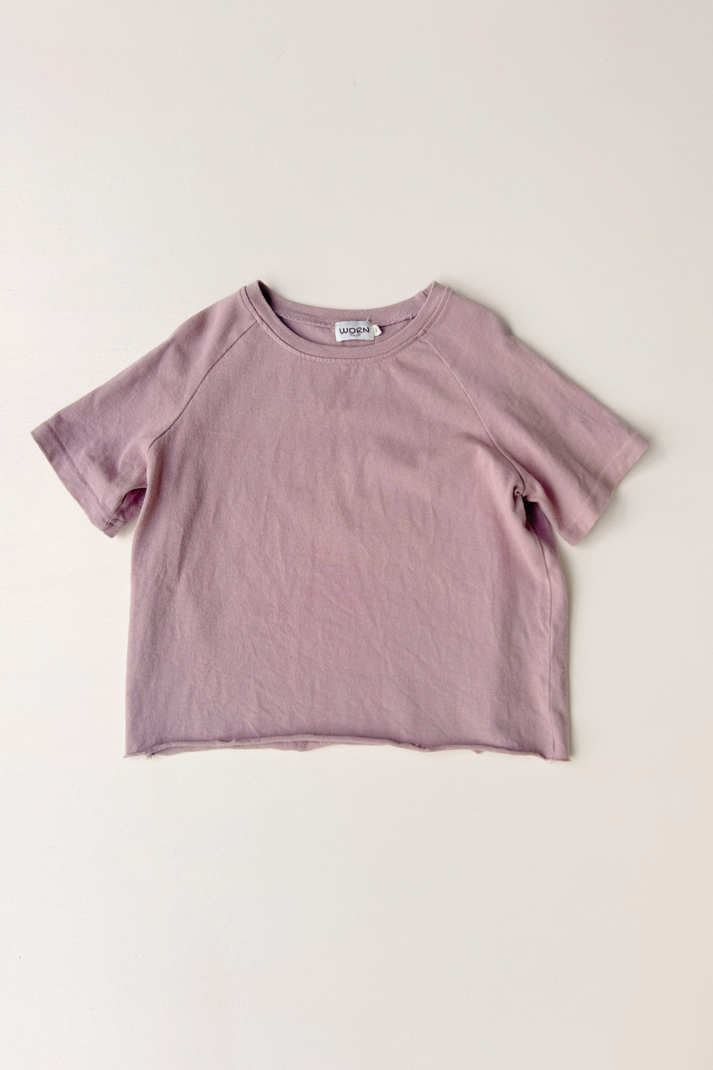 Linen Terry Oversized Tee | Mushroom