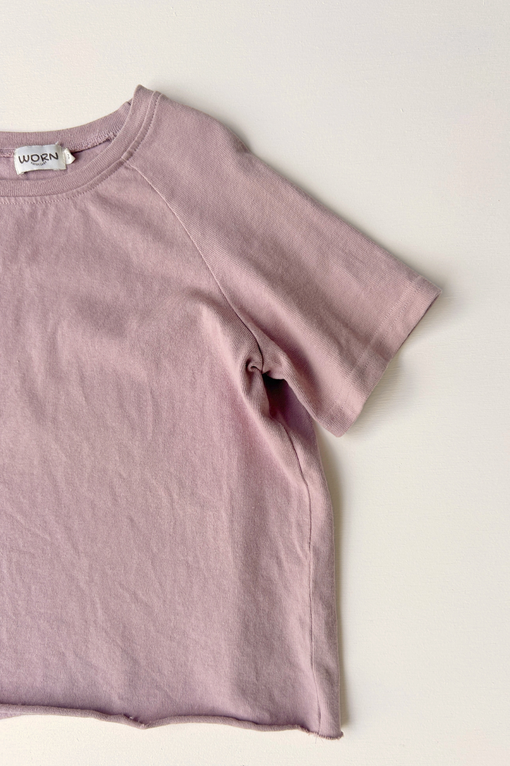 Linen Terry Oversized Tee | Mushroom