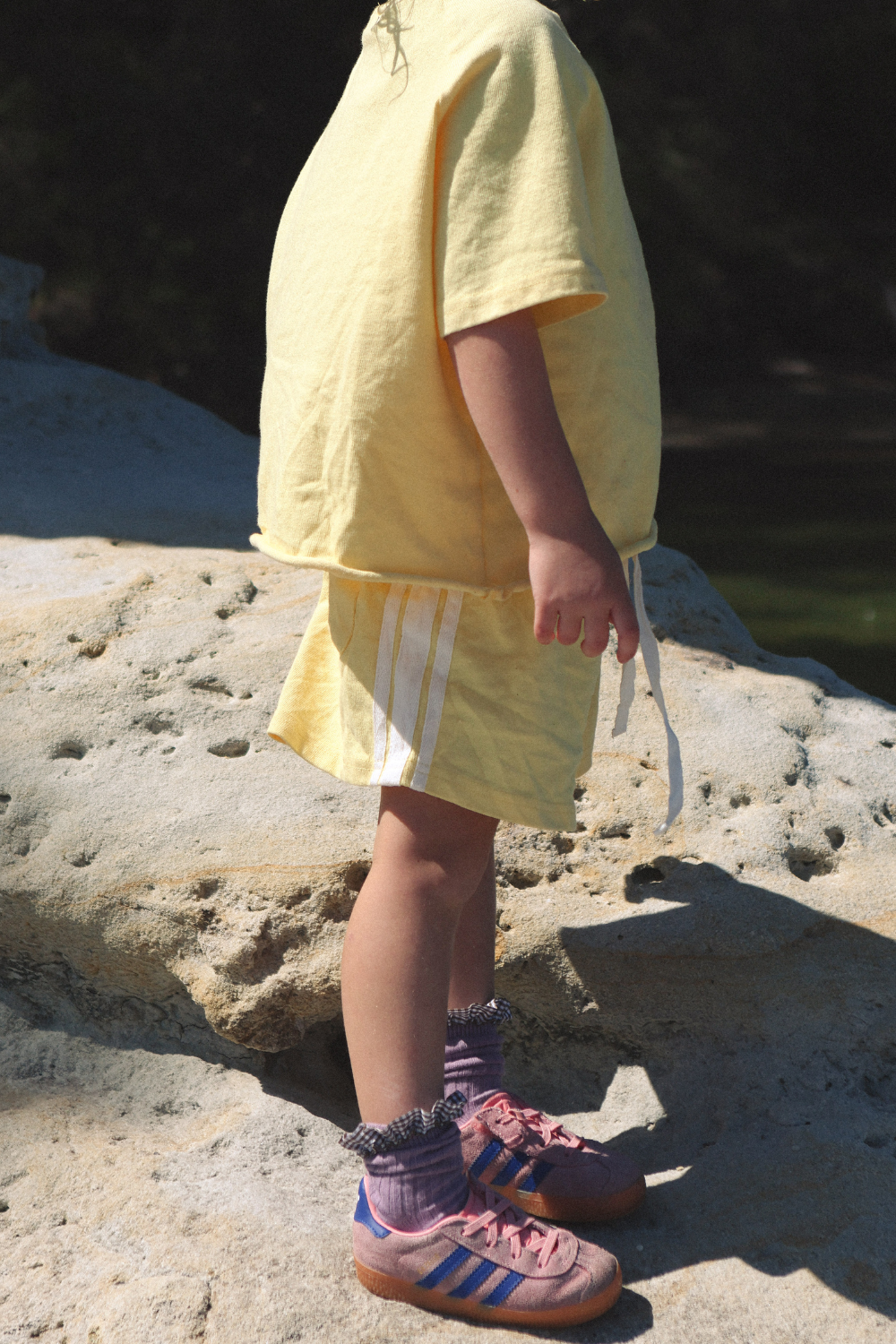 Linen Terry Oversized Tee | Honey