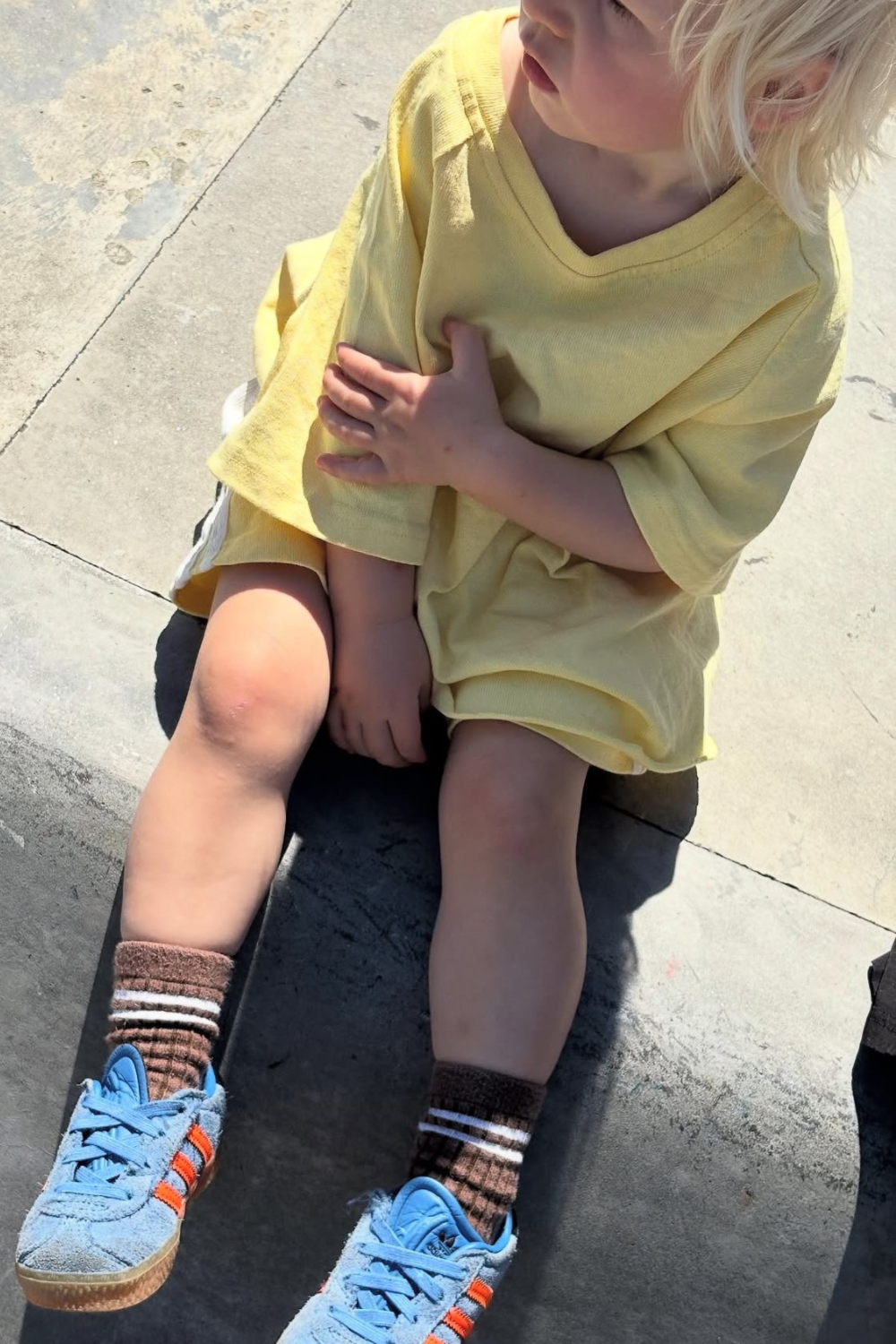 Linen Terry Oversized Tee | Honey