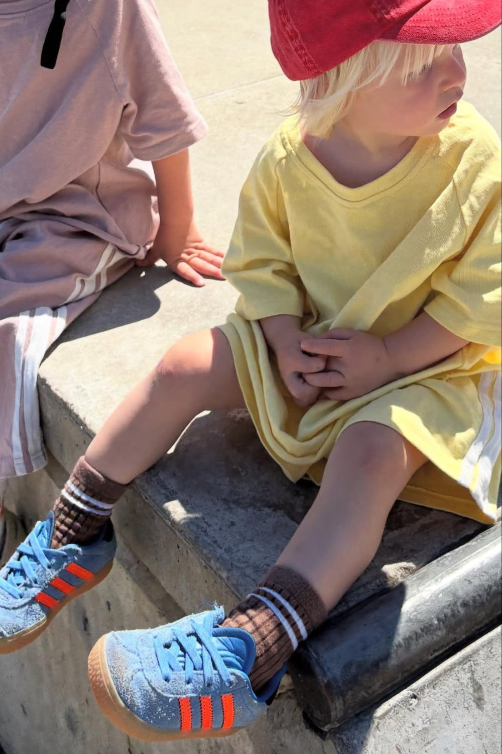 Linen Terry Oversized Tee | Honey