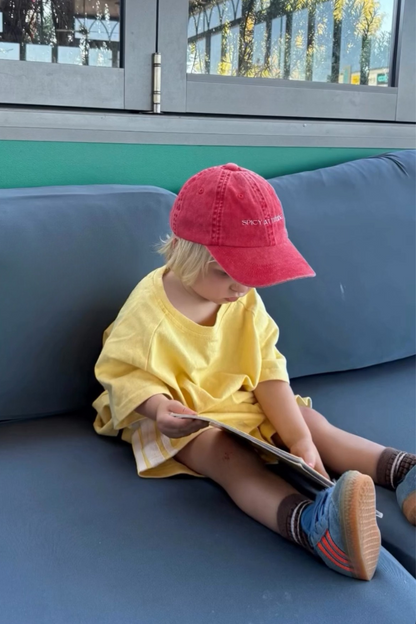 Linen Terry Oversized Tee | Honey