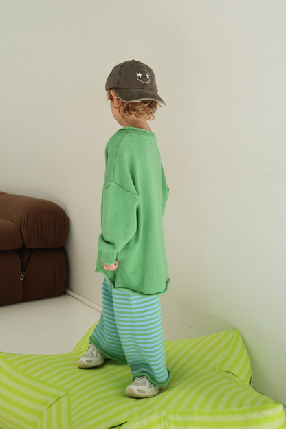 Rolly Knit Jumper | Apple Green