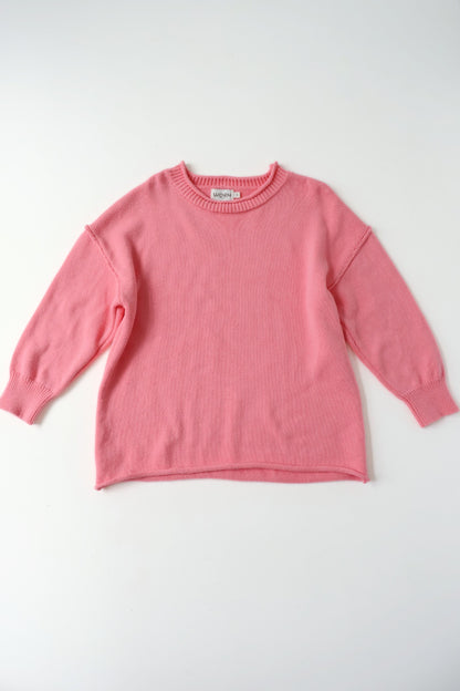 Rolly Knit Jumper | Strawberry Milk