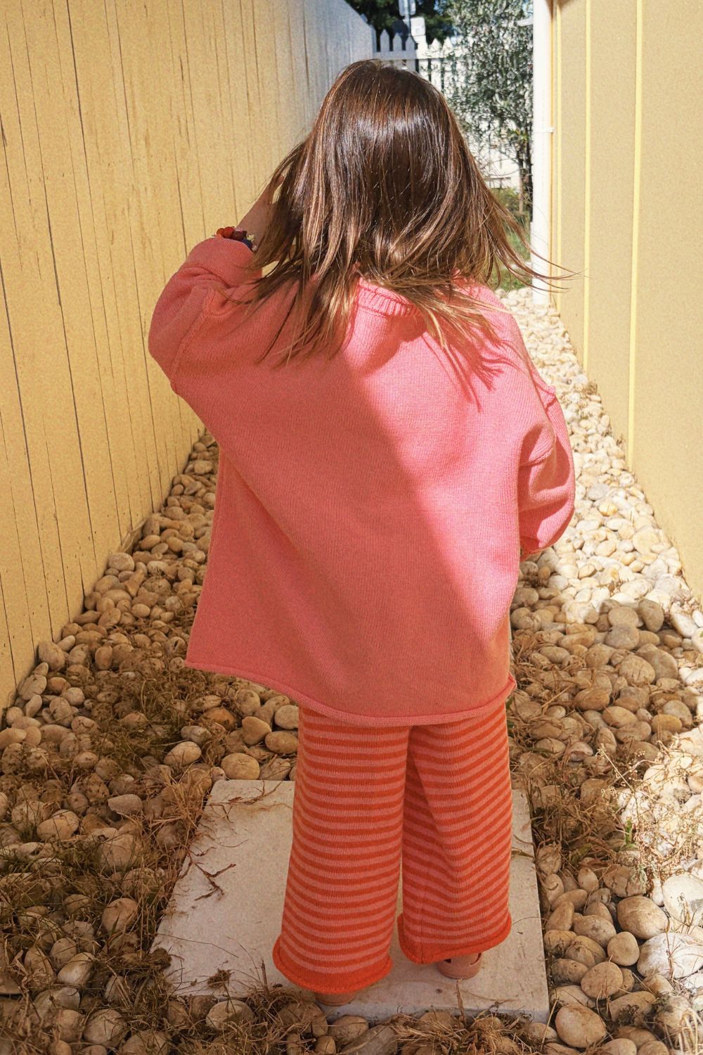 Rolly Knit Jumper | Strawberry Milk