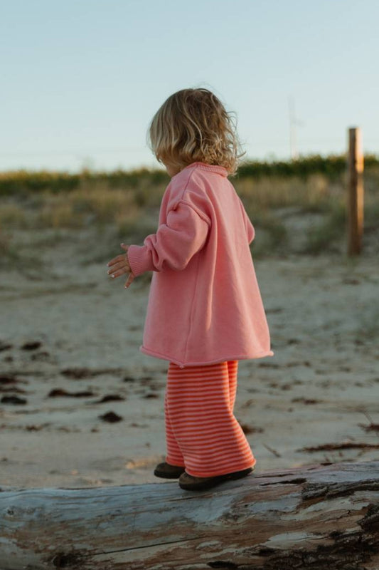 Rolly Knit Jumper | Strawberry Milk