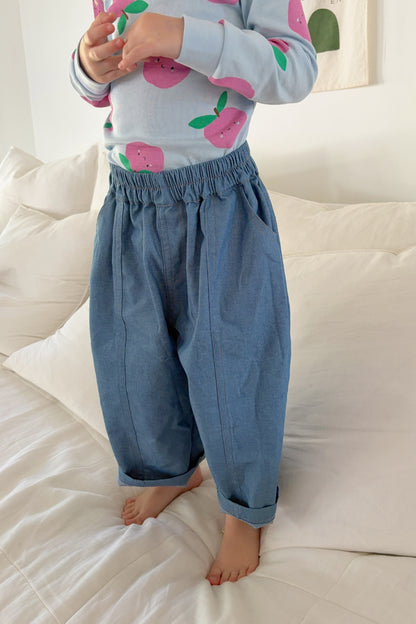 Staple Barrel Jeans | Denim Blue