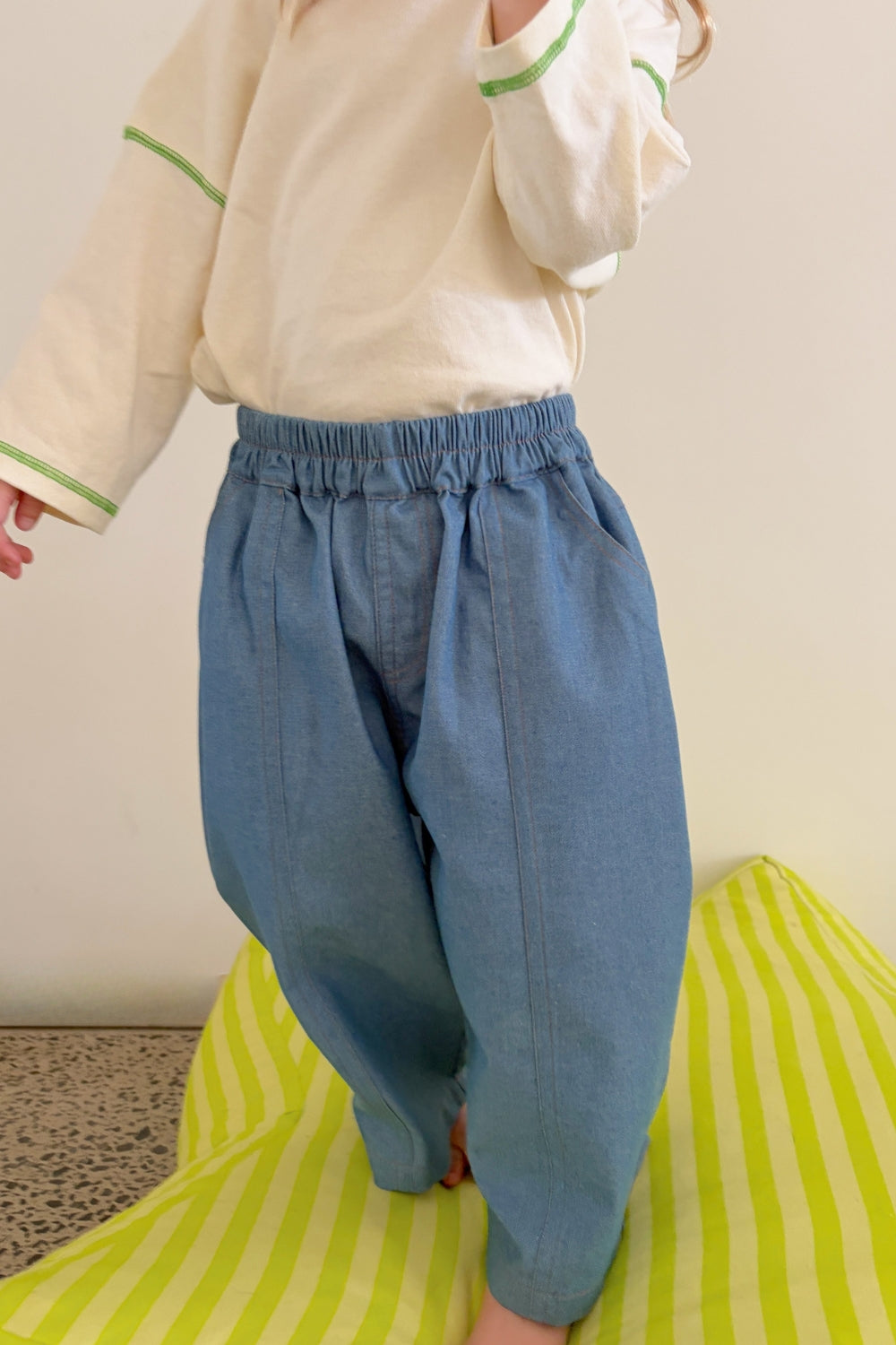 Staple Barrel Jeans | Denim Blue