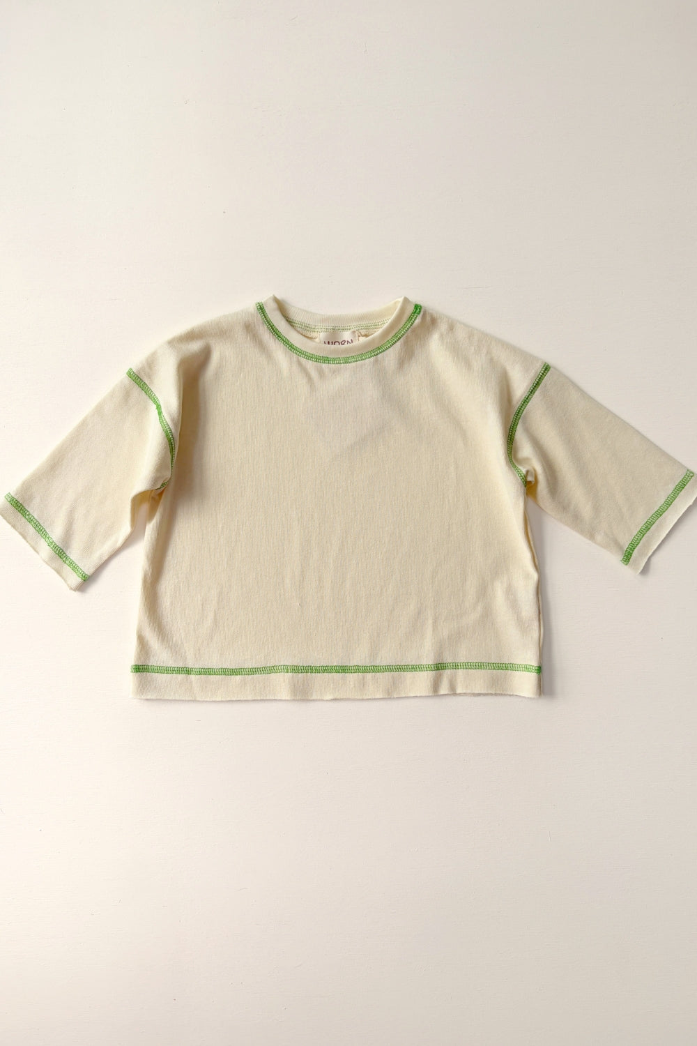 Staple Stitch Long Sleeve Tee | Milk + Apple
