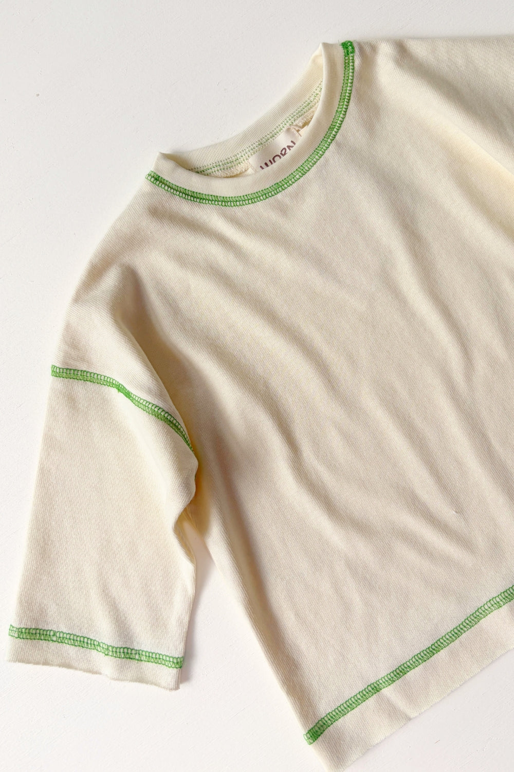 Staple Stitch Long Sleeve Tee | Milk + Apple
