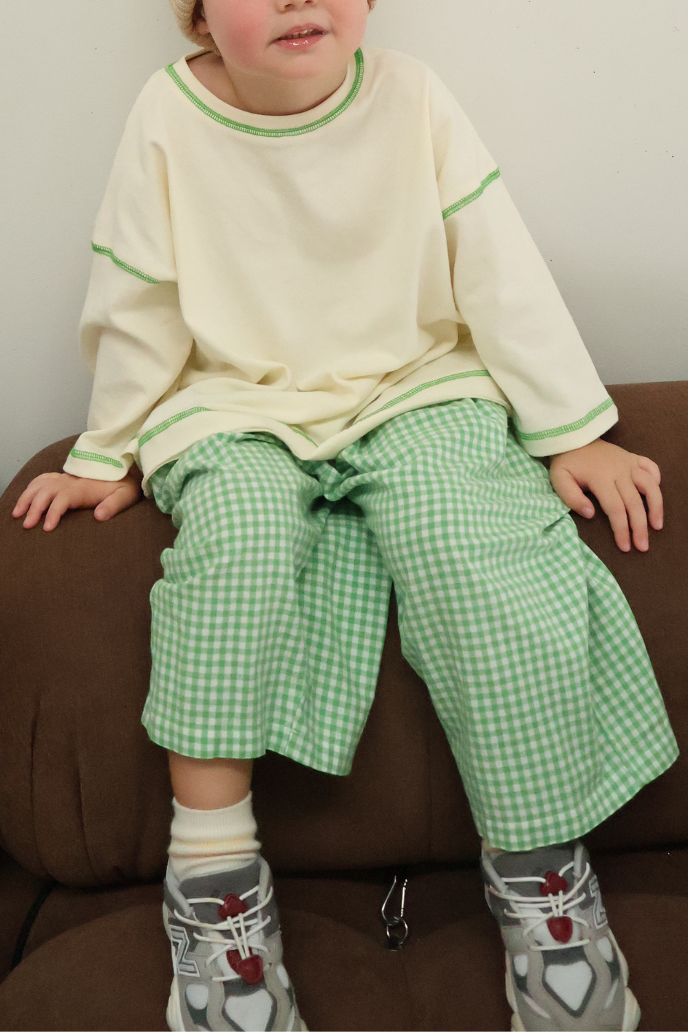 Staple Stitch Long Sleeve Tee | Milk + Apple