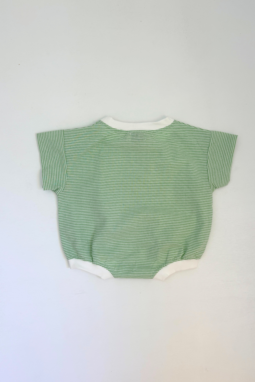 Stripey T-Shirt Romper | Apple