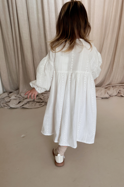Sunday Smock Dress - Milk