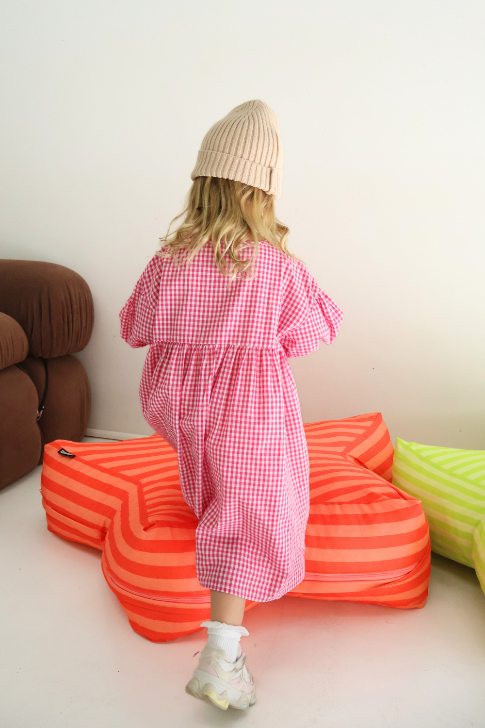 Chunky Knit Beanie | Milk