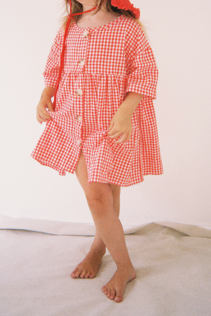 Sunny Smock Dress – Chilli