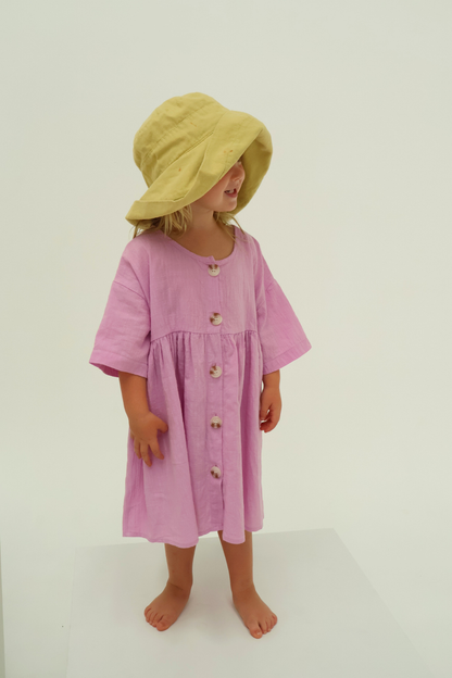 Sunny Smock Dress | Lavender