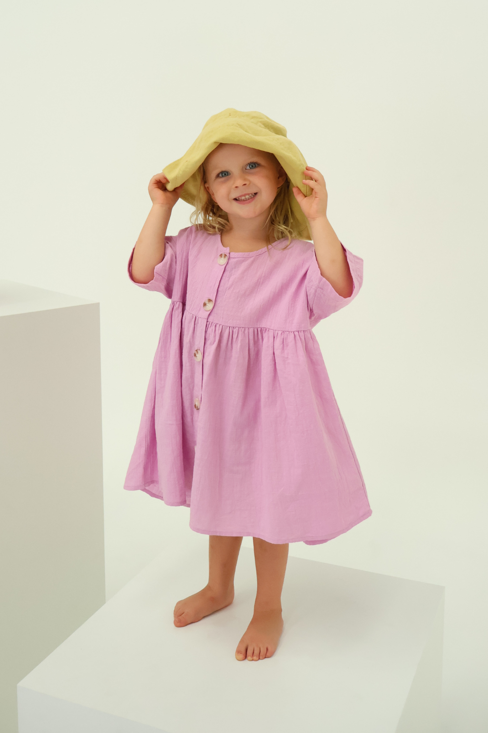 Sunny Smock Dress | Lavender