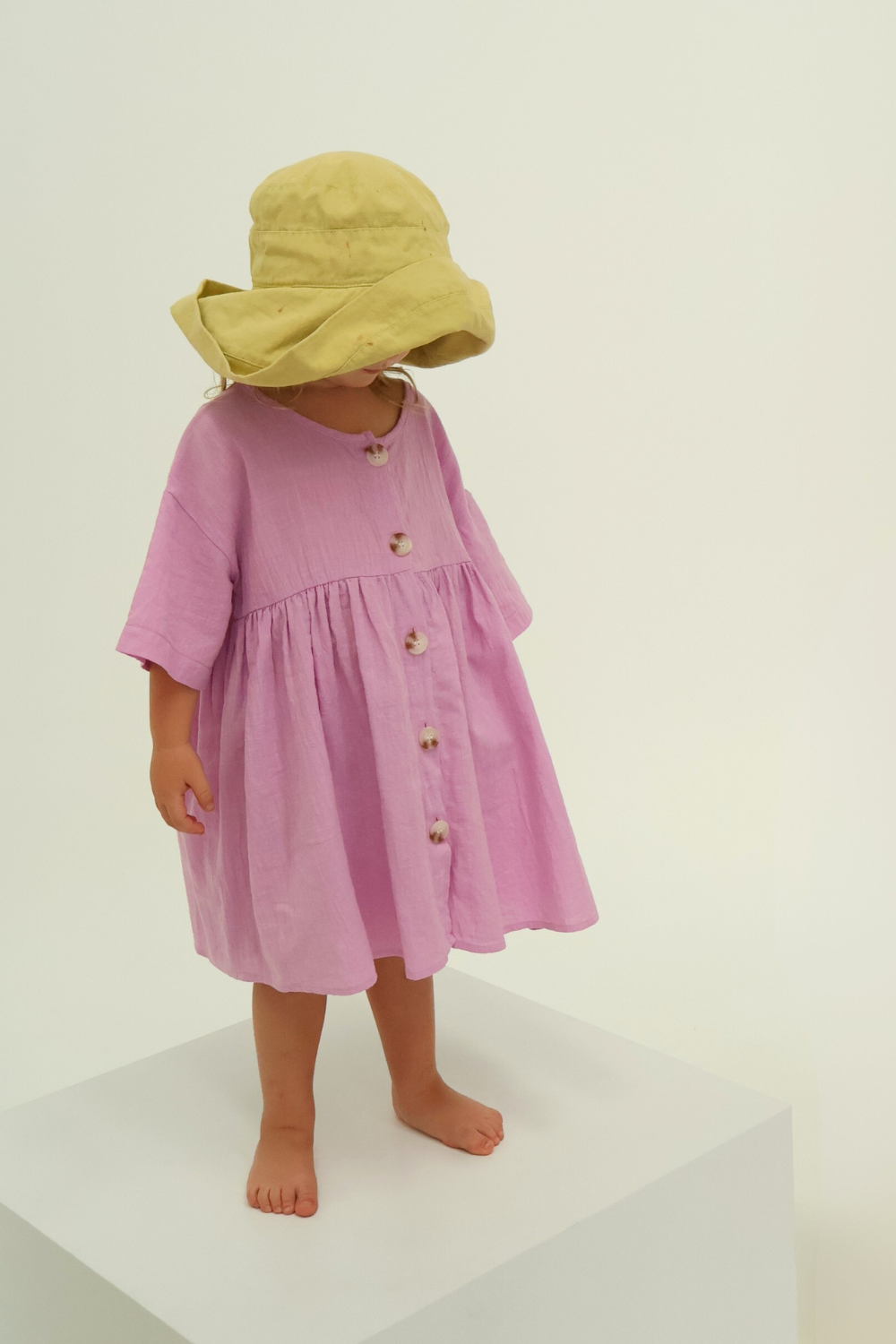 Sunny Smock Dress | Lavender