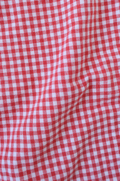 Gingham Barrel Pants | Chilli
