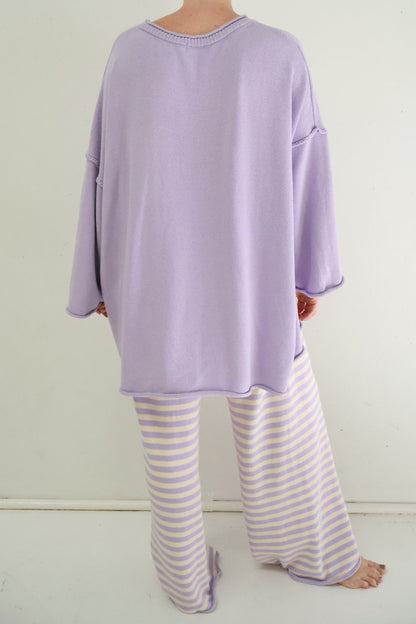 Rolly Knit Jumper | Lilac